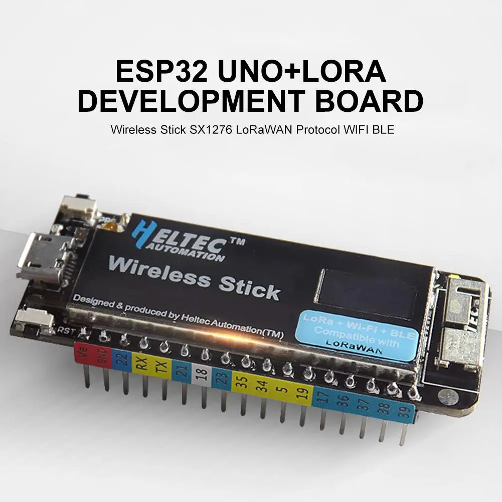 ESP32 Uno LORa макетная плата Беспроводная палка SX1276 протокол LoRaWAN wifi BLE# CW