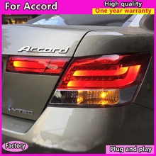 Stile auto per Honda Accord 8th Fari 2008-2013 fanale posteriore A LED Fanale Posteriore A LED DRL + Freno + Parco + Segnale di Girata + luce di Retromarcia