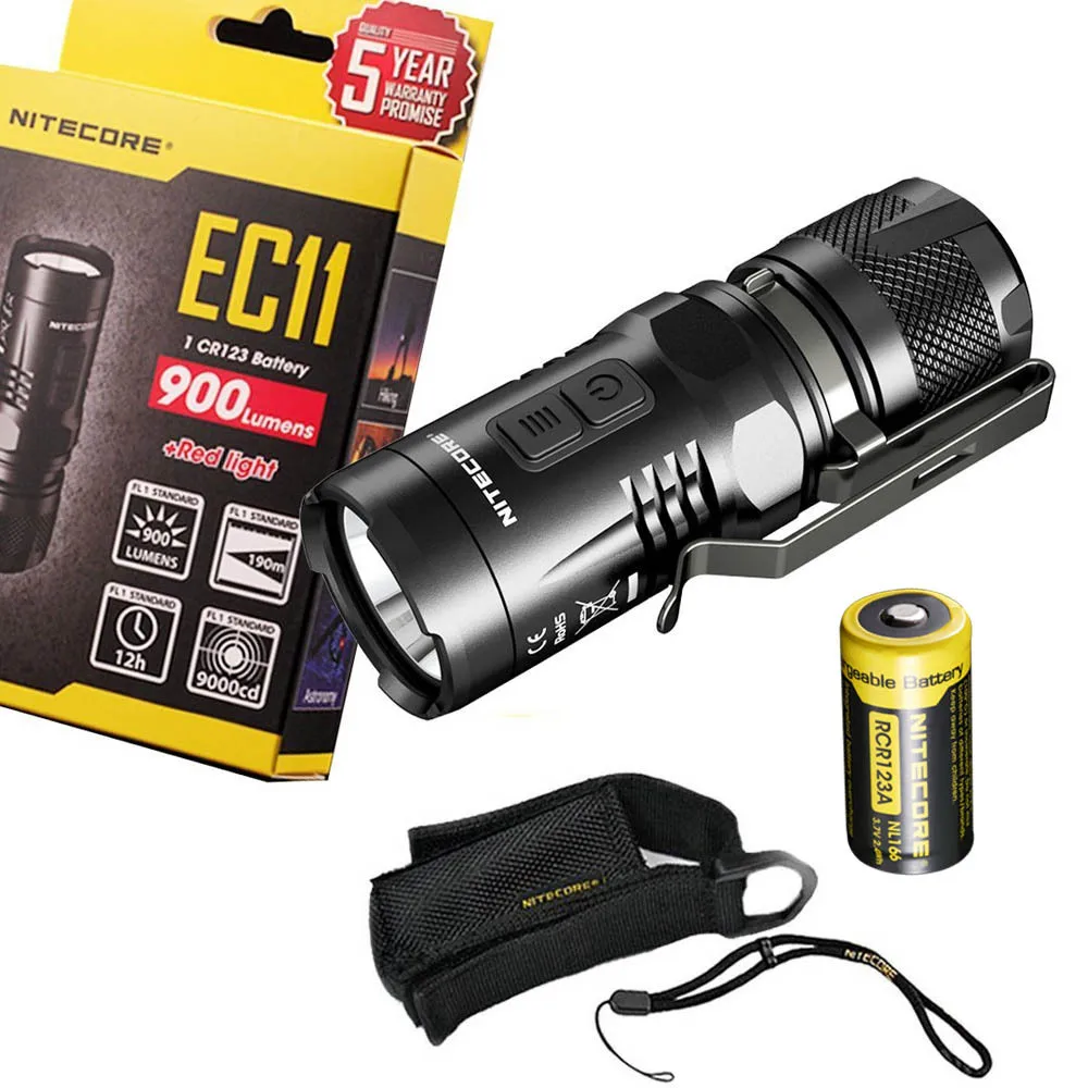 Details about / Nitecore MH1C Cree XM-L2 600 Lumens USB Rechargeable //Battery RCR-123A