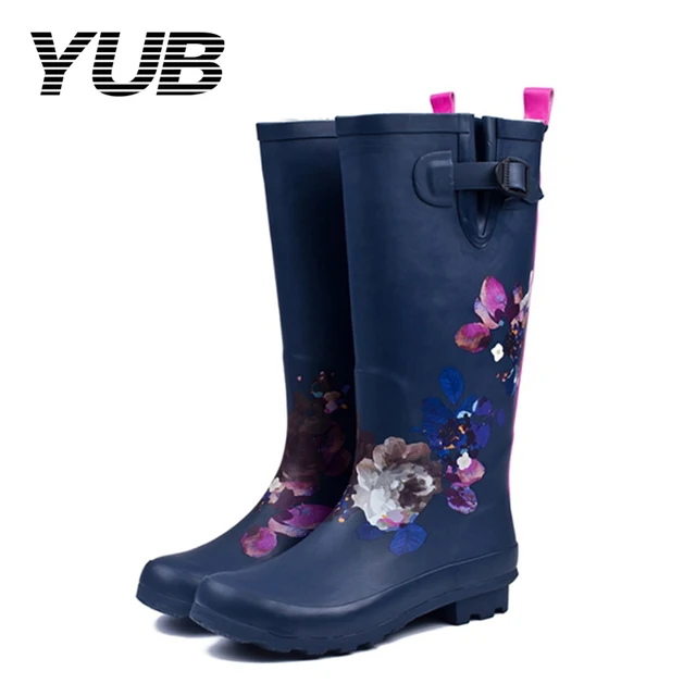 Buy YUB Brand Women's Knee High Rain Boots with