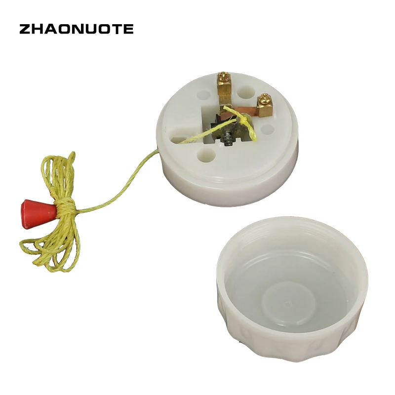2pcs White Wall Switch Hand Pull Line On/off Pull Rope Switch Thick Beside Switch Surface Mount Round 2pcs White Wall Switch Hand Pull Line On/off Pull Rope Switch Thick Beside Switch Surface Mount Round
