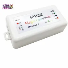 DC5V-24V SP105E Magic led controller Bluetooth SPI , for all kinds of IC pixels lights WS2801 WS2811 WS2812B pixel Strip