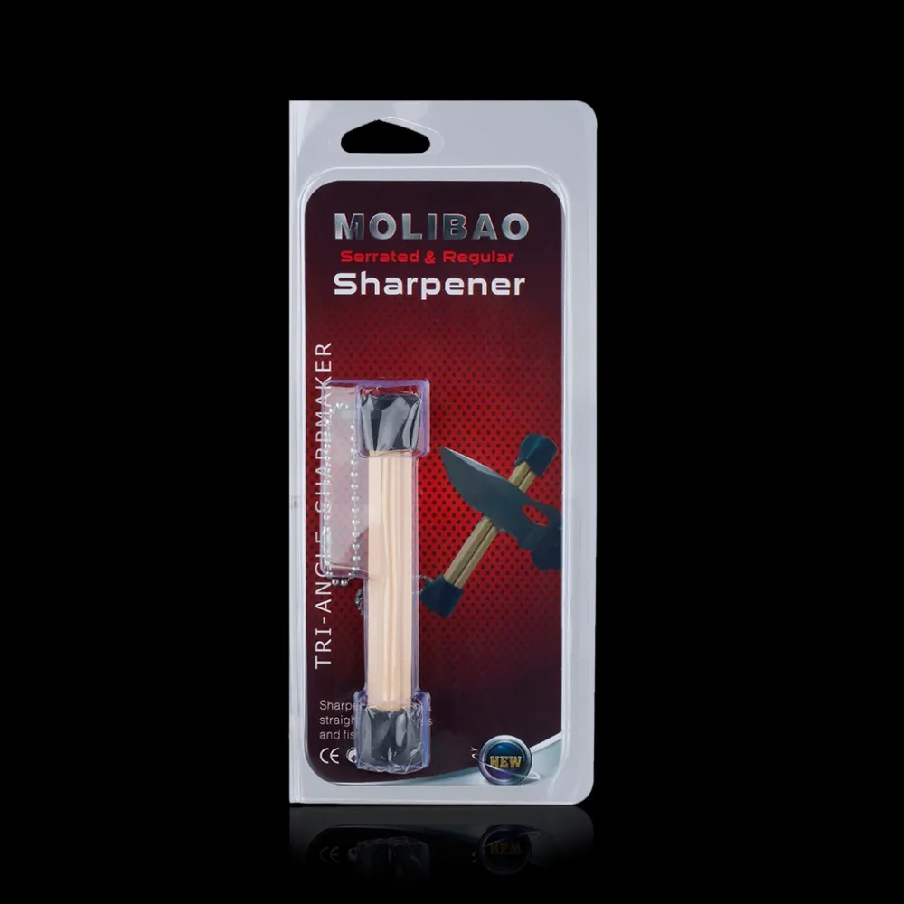 Molibao Mini Sharpening Stone Ceramic Knife Sharpener Whetstone High