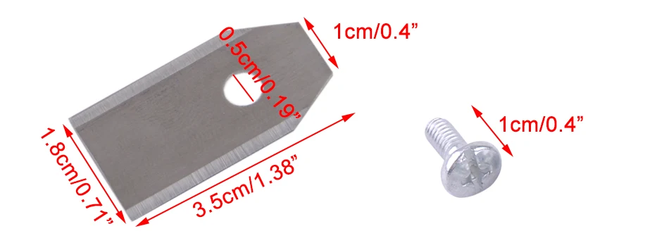LETAOSK 18x0,75 мм газон Авто косилка лезвие подходит для Husqvarna 305 308 310 220AC 265ACX GardenaAccessories