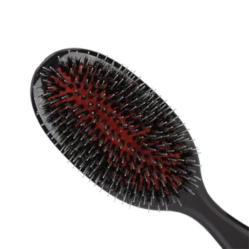 

Oval Boar Bristle & Nylon Hair Comb Abody Comb Hair Brush Mini ABS Handle Anti-static Brush Scalp Hairbrush Salon Styling Tools