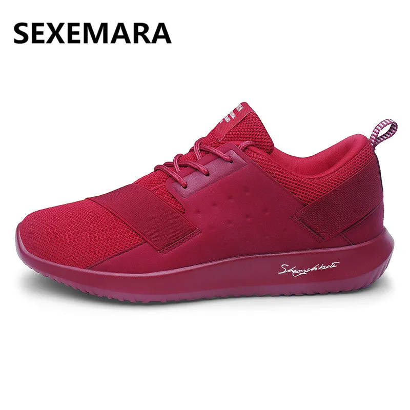 Running Shoes Low Spring Breathable Wear-resistant Soft Soles Fly Light and Comfortable Lace Sneakers | Спорт и развлечения