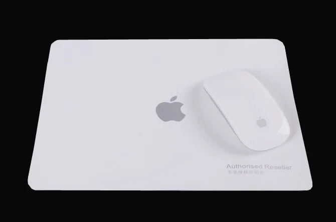 Tuhao Leather Mouse Pad Fruit Mouse Pad Mouse Pad White Solid