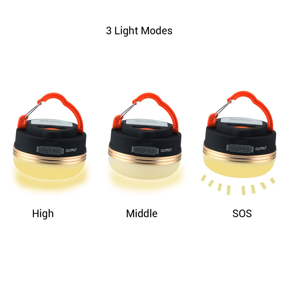 Fish On Tackle Store Portable LED Light Camping Outdoor Tent Umbrella Night Lamp Ultra Bright Rechargeable Glare Light Hiking Lantern 3 Modes Camping Light Apparel & Camping -Fish On Tackle Store Sales HTB1hRMsfrYI8KJjy0Faq6zAiVXas