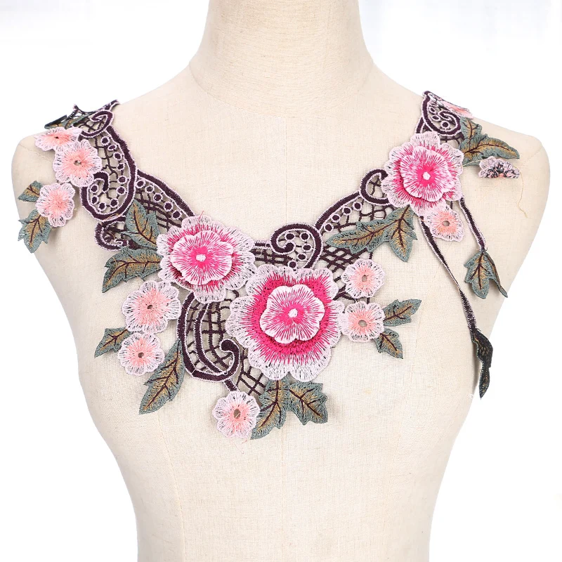 wedding dress with collar neckline