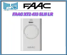 NEW FOR Wirless Gate Door Radio Control for FAAC XT2 433SLH LR white 433 92MHz not