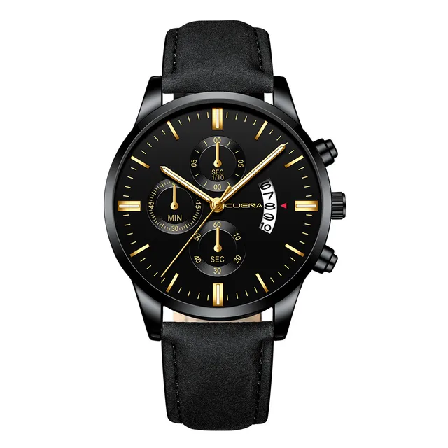 Man Crystal Stainless Steel Sport Analog Quartz Wrist Watch Top Brand Luxury Mens Business Sport Watch relogio masculino USPS -