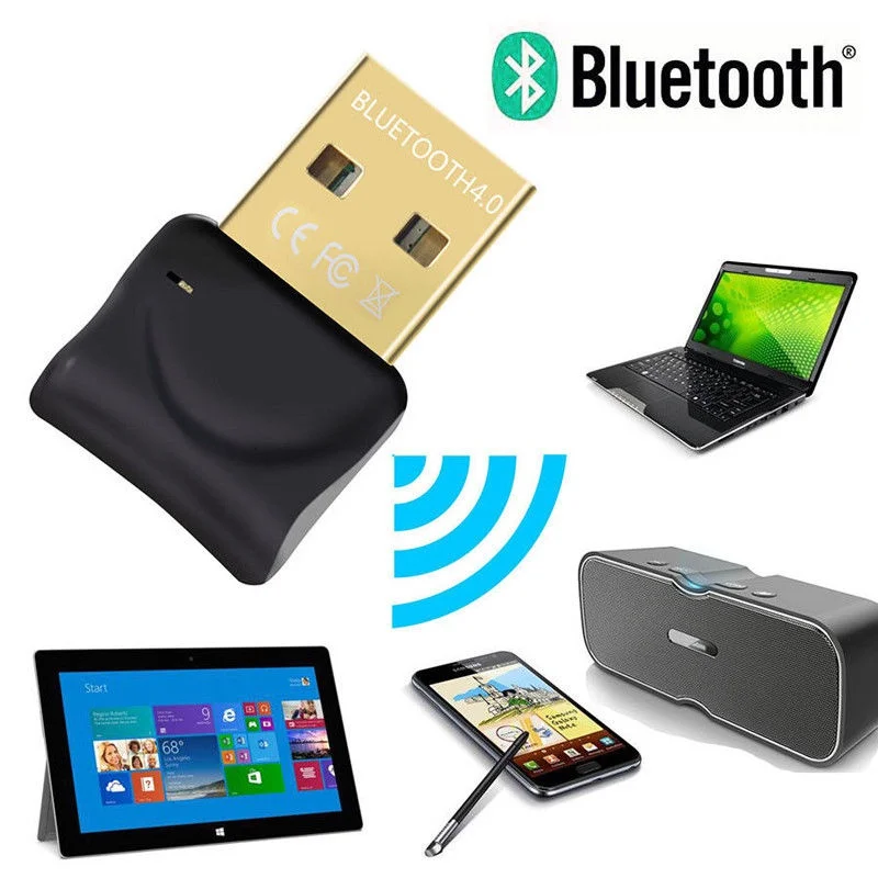 

Dual Mode Wireless Bluetooth USB Dongle Bluetooth 4.0 Adapter Connector For Windows 2000 / XP / Vista/ 7/ 8/10