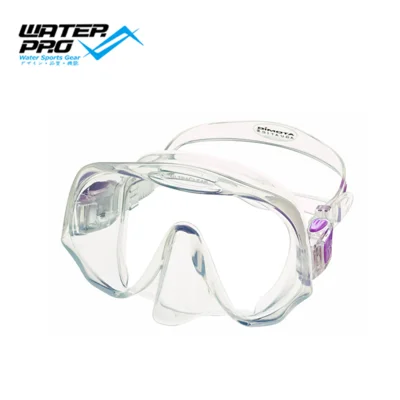 Atomic Aquatics Безрамное Дайвинг маска юбка clear - Цвет: Фиолетовый