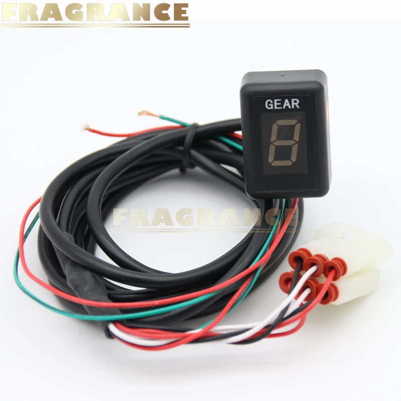 

For Triumph Street Scrambler ALL YEARS Thruxton 865 2004-2013 Motorcycle 1-6 Level Gear Indicator Digital Gear Meter
