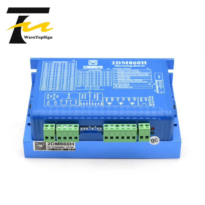 Драйвер двухфазного шагового двигателя JMC 2DM860 2DM860H входное напряжение 24 110 В