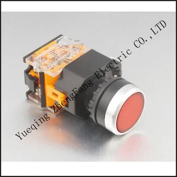 

switch push button switch flat button AC24V DC rotary knob key button lamp knob rocker switch With lamp button LA38-11