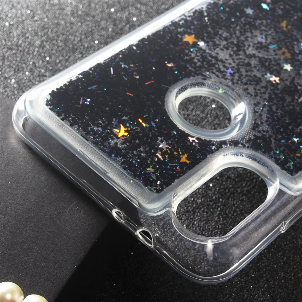 Luxury Glitter Flamingo Case For Xiaomi 6X A2 Cover Silicone Soft Cases For Xiao Mi 6X A2 Dynamic Liquid Quicksand Case Coque6