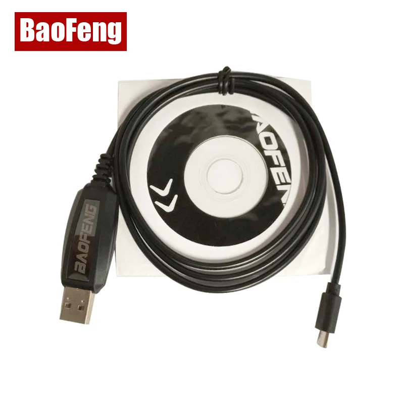 Original BAOFENG USB Programming Cable For BAOFENG BF-T1 Mini Radio Walkie Talkie With CD Firmware Parts Original BAOFENG USB Programming Cable For BAOFENG BF-T1 Mini Radio Walkie Talkie With CD Firmware Parts