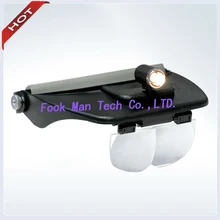 Бесплатные покупки! Горячая Распродажа! 1 шт./лот ювелирные изделия Олы ювелирные лупы, голова носовая лупа, Повязка На Голову лупа