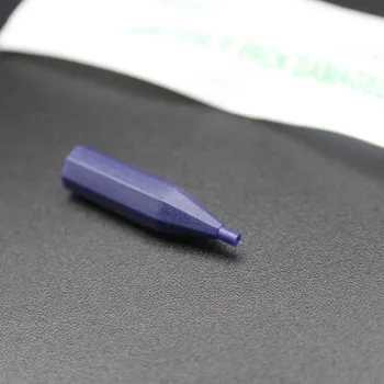 

50Pcs Sterile 1RL& 2RL Eyebrow Tattoo Tip Permanent Makeup Needle Caps For Sunshine Giant sun G-8650 G-9740 Tattoo Machine