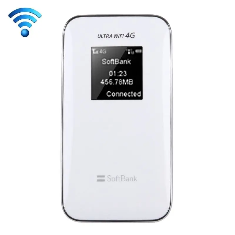 Zte 102Z софтбанк Запуск высокоскоростной мобильный WiFi 4G USIM модем Мини WiFi роутер