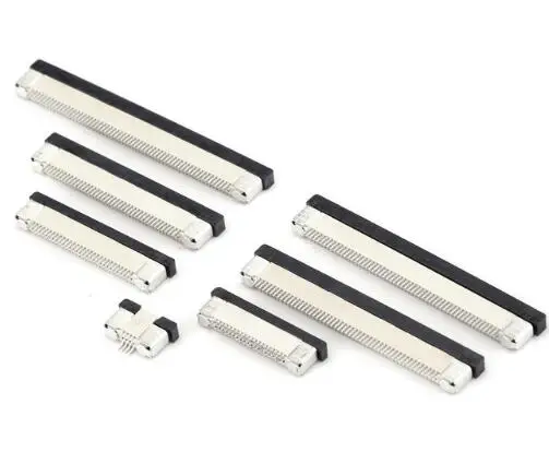 

0.5mm FPC Connector Drawer Ribbon Flat Upper Cable Holder 4/6/8/10/12/14/16/18/20/22/24/26/28/30/32/36/40/50/54/60Pin Connector