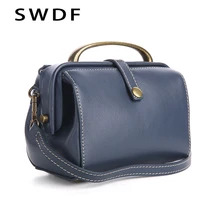 SWDF Brand Designer Women Genuine Leather Messenger Bags Crossbody Soft Cowhide Shoulder Bag Fashion Women Bags Handbags Purse SWDF Brand Designer Women Genuine Leather Messenger Bags Crossbody Soft Cowhide Shoulder Bag Fashion Women Bags Handbags Purse