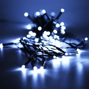 

15m 100Leds Solar Powered Umbrella LED String Light Outdoor Garden Wedding Christmas Party Festival Decoration Fairy Light Lamp