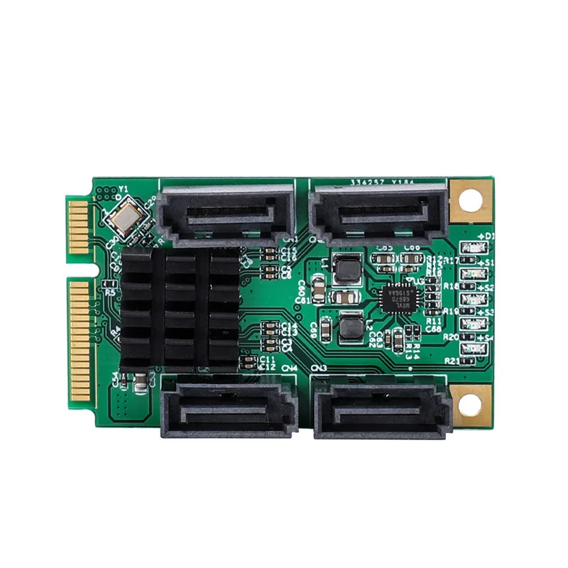 IOCREST-4-Port-SATA-III-6G-Mini-PCI-Express-Marvel-88SE9215-Controller-Card (2)