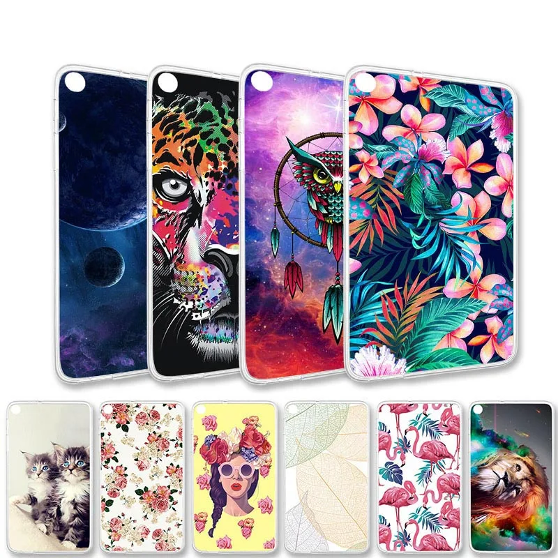 

Painted Cases For Huawei MediaPad M3 Lite M5 M2 M3Lite Tablet Case BTV-W09 BTV-DL09 CPN-W09 BAH-W09 Silicone Patterned Tab Cover
