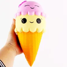 Exquisite Fun Toy Ice Cream Scented Novelty toy Squishy Charm Slow Rising Simulation Kid Adult Antistress Toy *7815