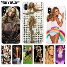 MaiYaCa Singer Mariah Carey роскошные высококачественные аксессуары для телефонов Чехол для Apple iPhone 8 7 6 6S Plus X XS max 5 5S SE XR