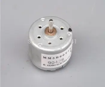 

20pcs/lot,NEW 310 Motor 3V - 6 V DC 3V 5100 RPM /5V 8500 RPM / 6V 10000RPM Micro motor dia 23mm slow speed reduction Diy Robot