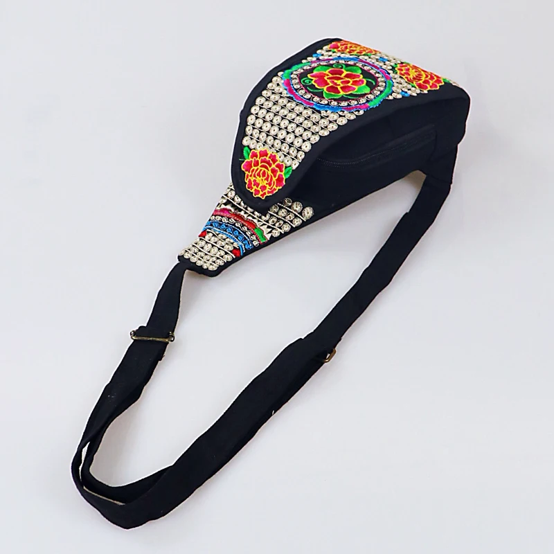 bags women chest bag bohemian national chiness bag (1)