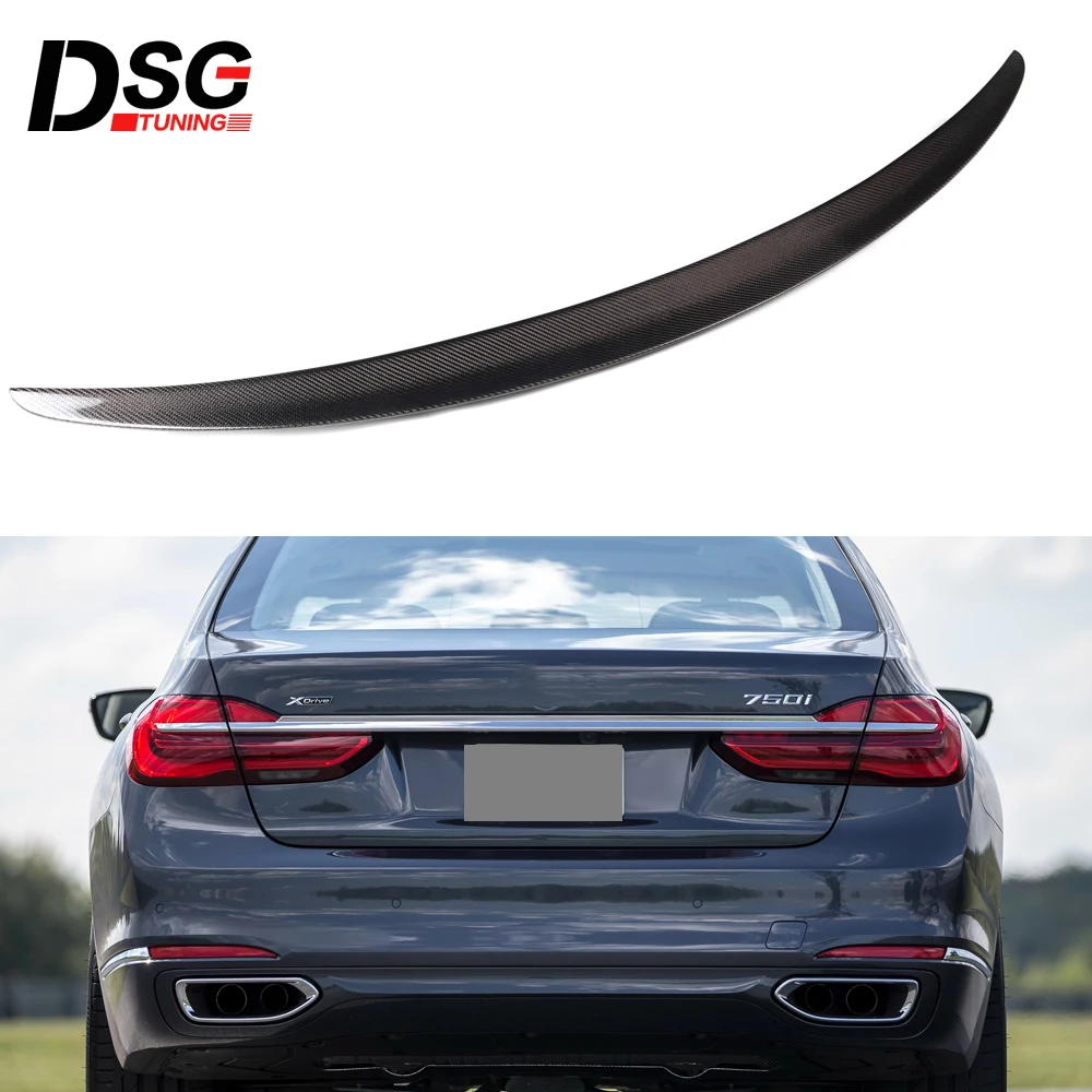 

For BMW 7 Series G11 G12 740i 750i 760i Carbon Rear Trunk Spoilers Wings 2016-2017