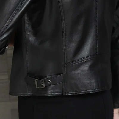 2018 New Fashion Genuine Sheep Leather Jacket H52