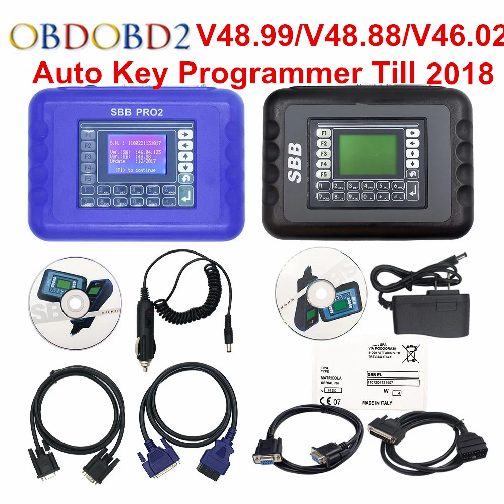 SBB Pro2 V48.88 V48.99 v46 02 автоматический ключ программист обновление V33.2 V33.02