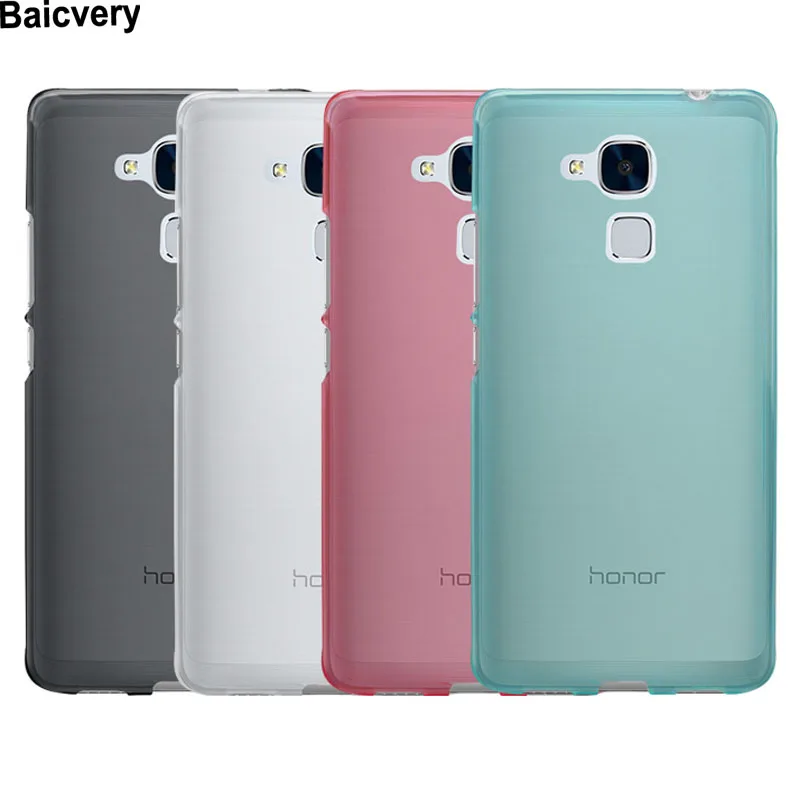 

TPU Case Soft Back Back Cases Skin Cover For Huawei Honor 7 Lite Silicone New Phone Case for Huawei Honor 7Lite High Quality