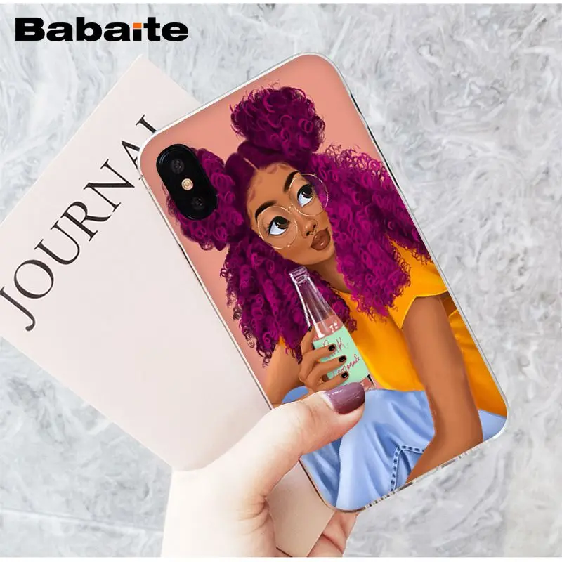 Colorful art african girl Printing