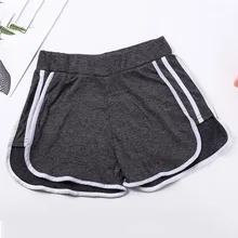 BESGO шорты для бега для женщины эластичный пояс боковые полосы свободные простые шорты тренажерный зал Удобная Беговая велосипедная одежда