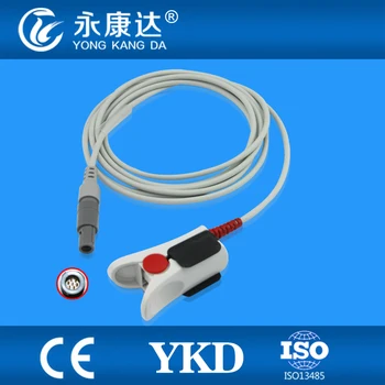 

Free Shipping BIONET 7Pin Plug Adult Finger Clip Spo2 Probe Sensor, 3M