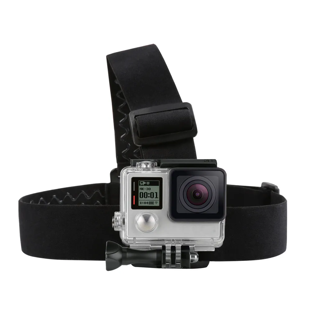 Регулируемый шлем Harness Head ремень для GoPro Hero 5 3 4 сеанса SJCAM SJ4000 Xiaomi Yi К Крепление