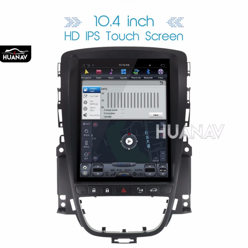 Flash Deal Android7.1 Tesla style 10.4"big screen Car GPS Navigation for OPEL Vauxhall Holden Astra J 2010-2013 multimedia Stereo head unit 3