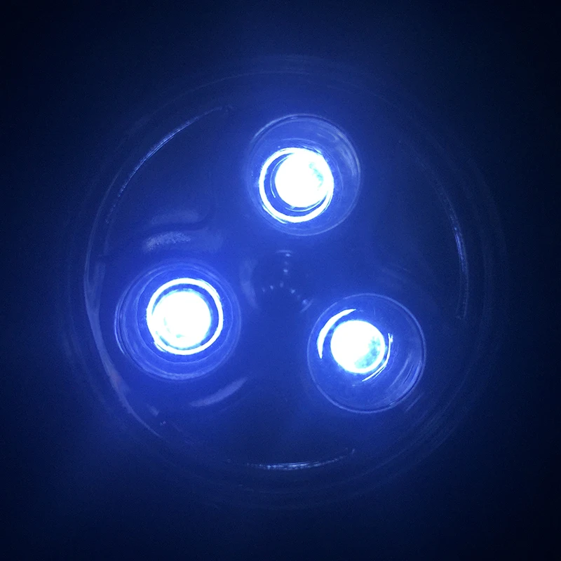 Microscope Bottom Illumination LED Touch Lamp  3 Beads Paste Light for Student Monocular Biological Microscope Accessories