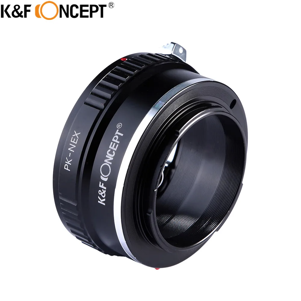 K& F концепция для PK-NEX объектива камеры Крепление переходное кольцо для Pentax PK/K Крепление объектива для sony NEX E-Mount камеры NEX3 NEX5 NEX7