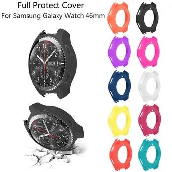 

High Quality Slim TPU Smart Watch Protective Case for Samsung Galaxy Watch 46mm Frame Silicone Cover Smartwatch Accessories