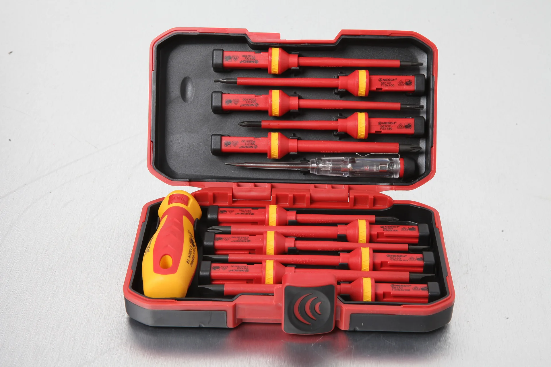 13 piece Set of Insulated Screwdriver Set High Pressure Screwdriver Set