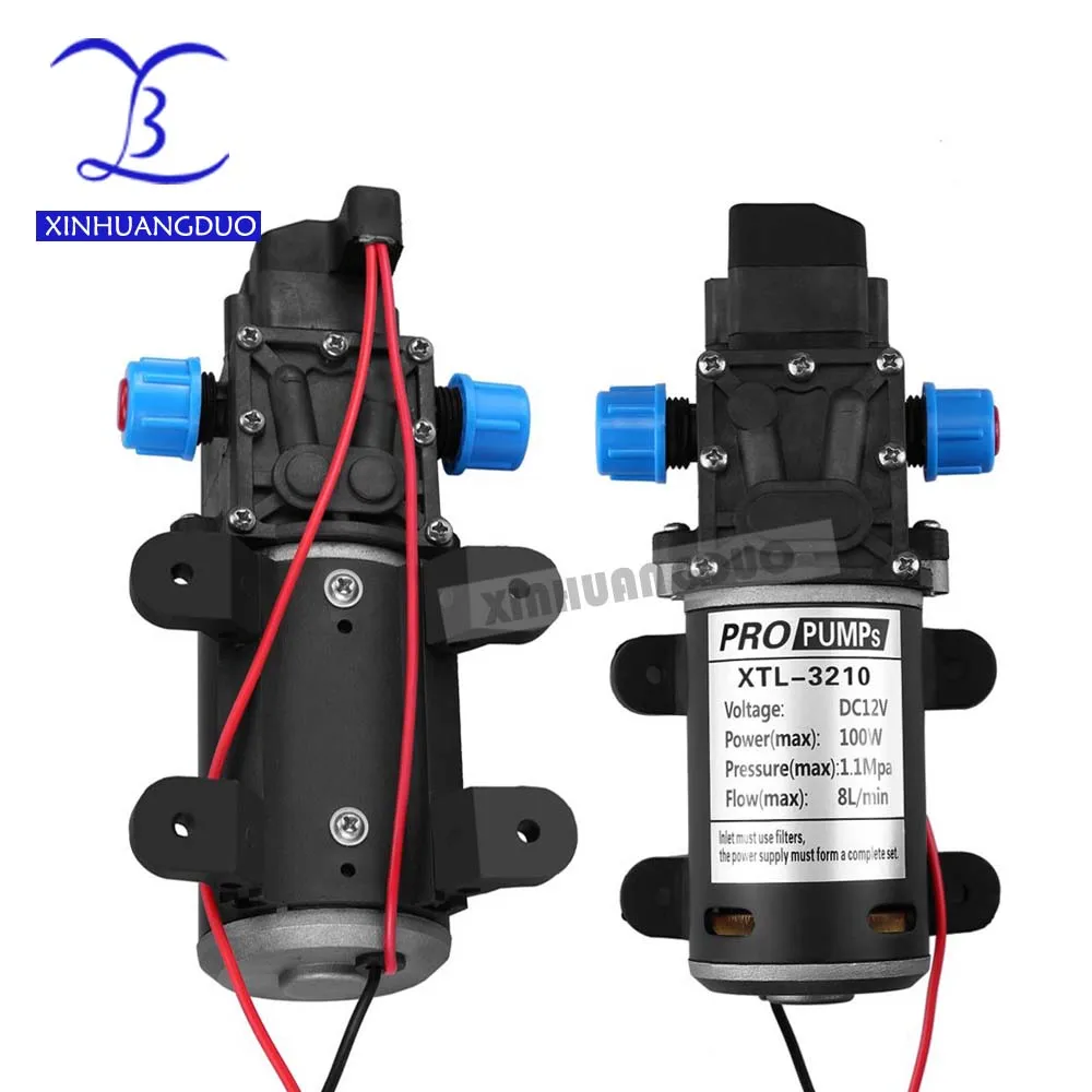 12V24V 100 Вт Профессиональный водяной насос высокого давления микро электрический