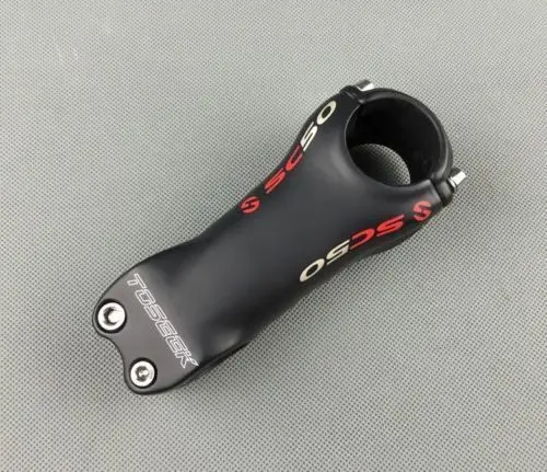 

TOSEEK 31.8*28.6*70/80/90/100/110/120/130mm Bike Stem 3k Carbon Fibre 6/17 Degree MTB Mountain Road Bicycle Stems High-quality