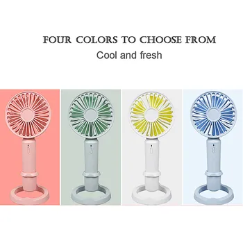 

USB Rechargeable Mini Handheld Desk Fan Adjustable speed for Home And Travel Portable Cooler Fan For Outdoor